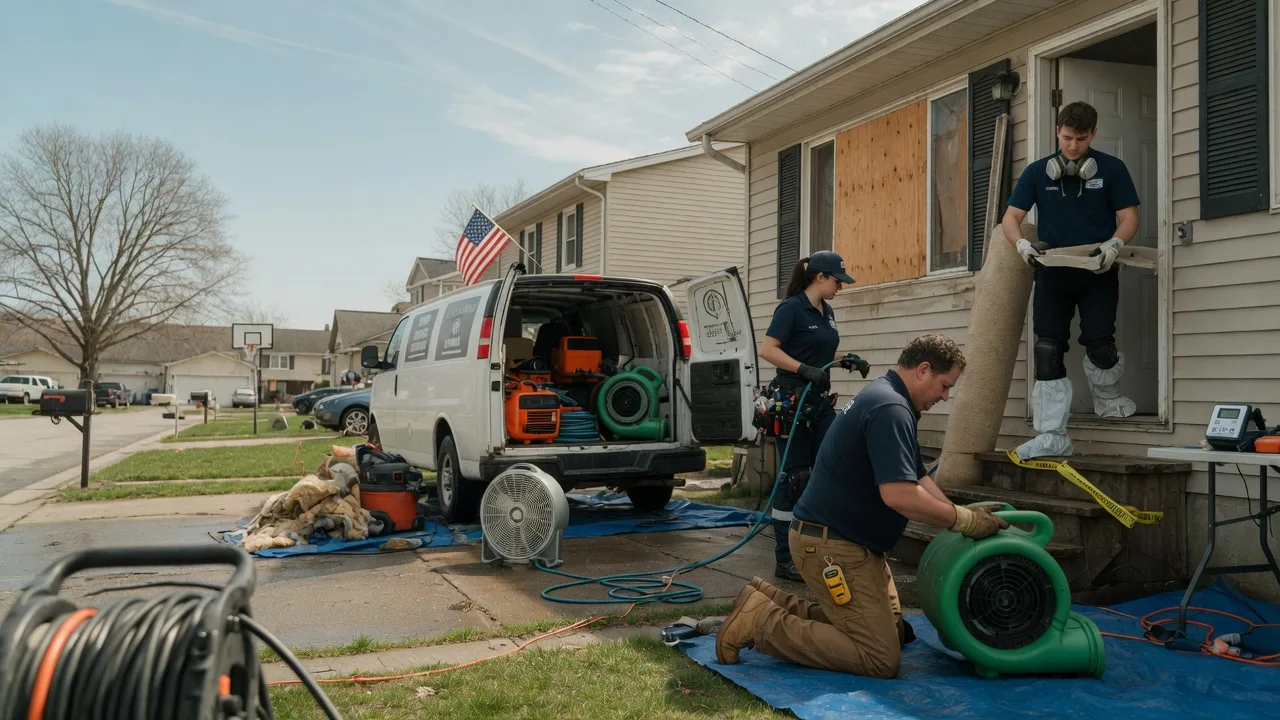 Water Damage Restoration in Midland, MI near me